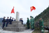 Joint patrol conducted to protect shared Vietnam - China border